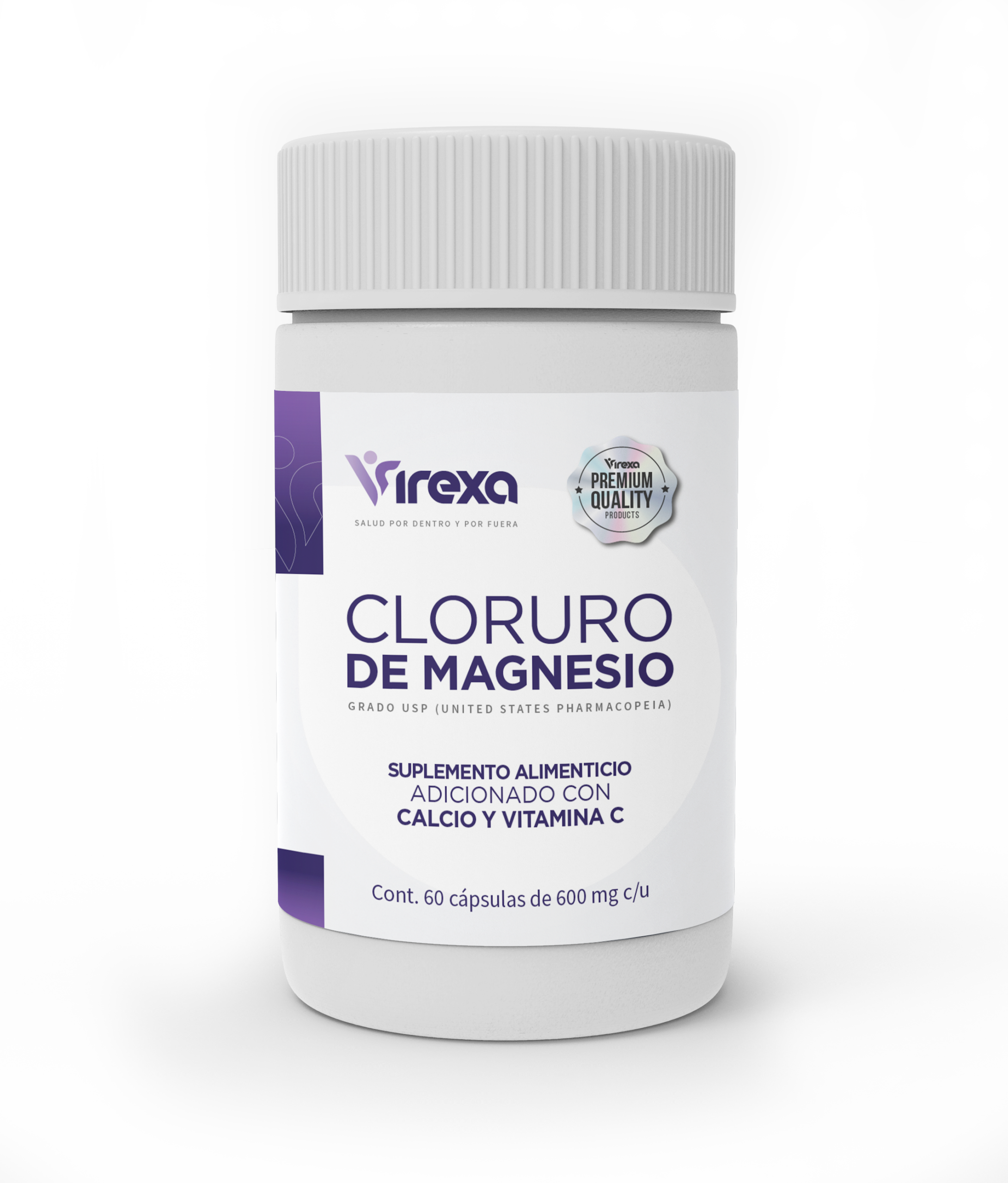 Cloruro De Magnesio, 60 Cápsulas